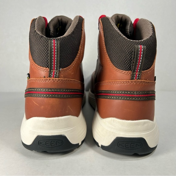 Keen Utility Waterproof Safety Toe Work Boot Manchester Men's Size 14 EE Brown - Picture 12 of 16